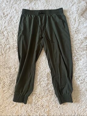 Olive Green Jogger Pants
